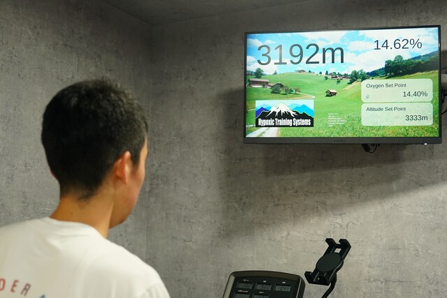 設定標高3200m