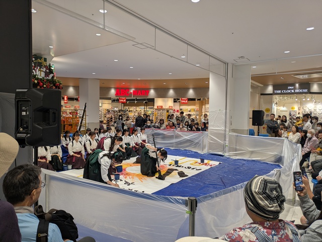 チームA パフォーマンスの様子