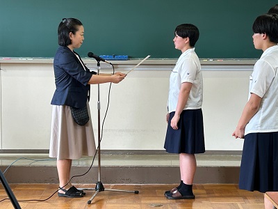 表彰②剣道女子