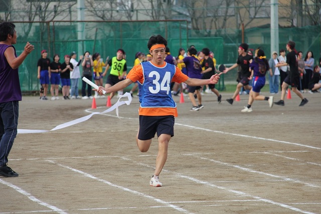34リレー①