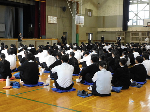 東京研修出発式_1