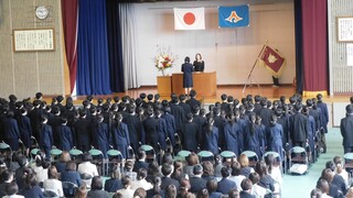 音楽部入学式①