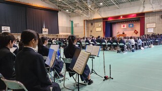 音楽部入学式②
