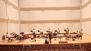 音楽部ホール練①