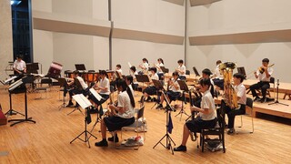 音楽部ホール練②