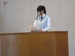 青春メッセージ予選会2年②