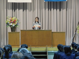 R6卒業式_PTA会長