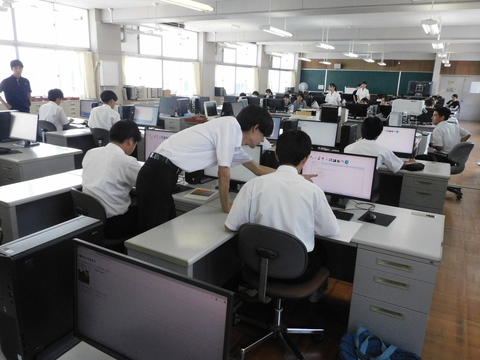 体験授業③商業
