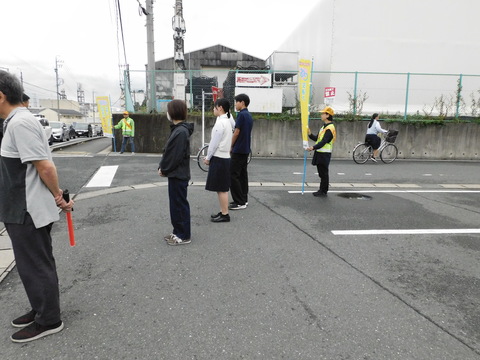 交通安全街頭指導⑤