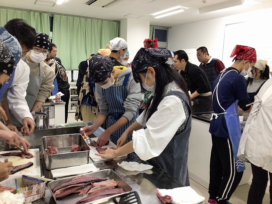 魚のおろし方教室