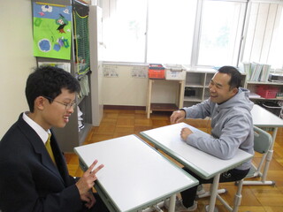 ３年生ほっこりエールタイム②