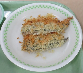 070520 あじのパン粉焼き 070520 あじのパン粉焼き
