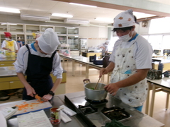 調理実習