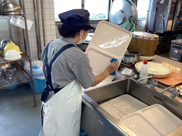 ケア 実習の様子