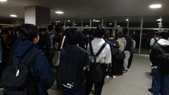 夜間避難訓練
