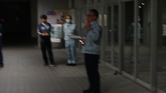 夜間避難訓練