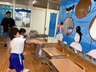 餌やり