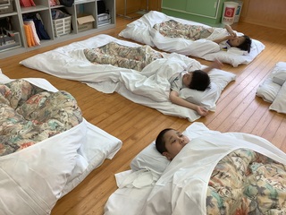 就寝