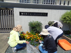 花壇１
