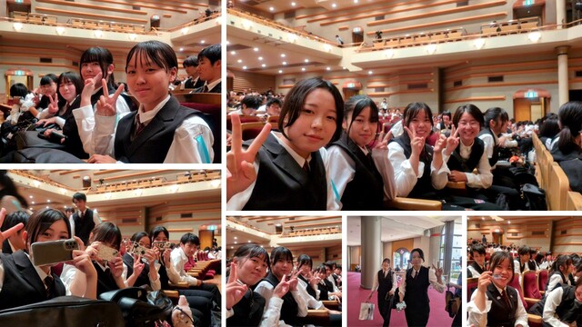 コンクール西部　表彰式前