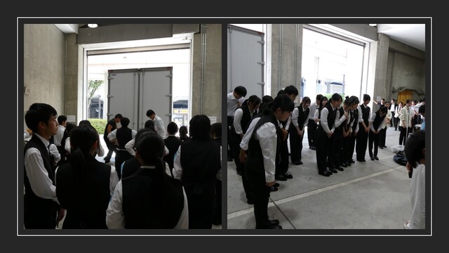 コンクール西部　トラック積込み