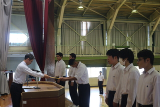 全校終礼１