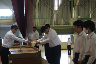 全校終礼２