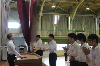全校終礼３