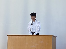 農ク壮行会