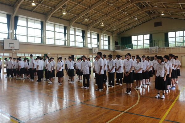 2学期始業式