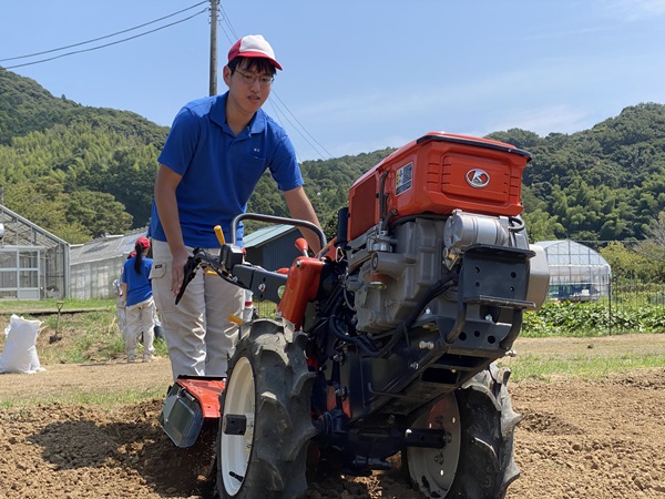 畝立て実習