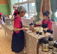 地域サービス班　喫茶サービス