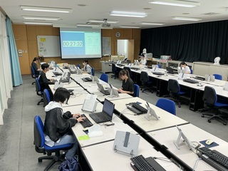 検定実施中1