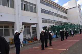 避難訓練地区別