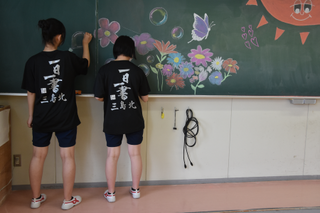 紫苑祭 前日準備