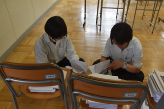 紫苑祭 前日準備