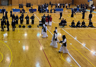 女子団体戦の様子