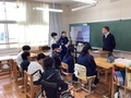 ALTとの授業中学部