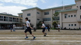 中学部徒競走の様子