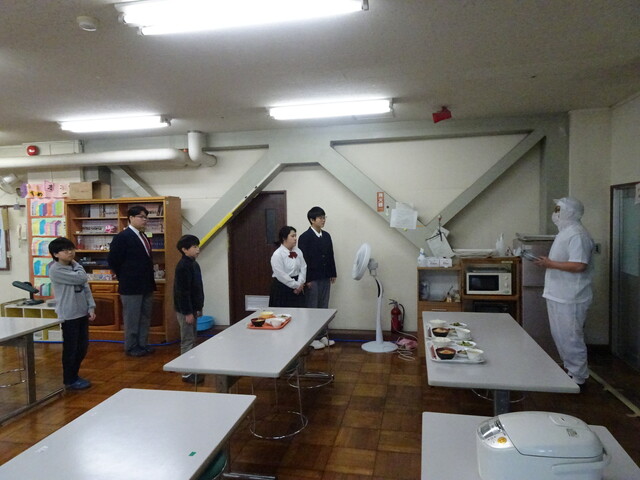 ありがとうの気持ちを伝えました。