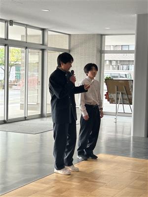 前期生徒会長選挙３