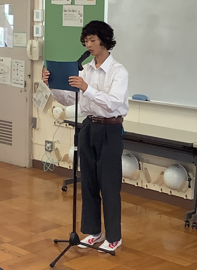 代表の言葉①