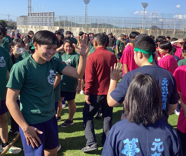 綱引き②