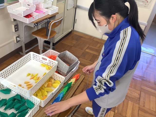 折り鶴①