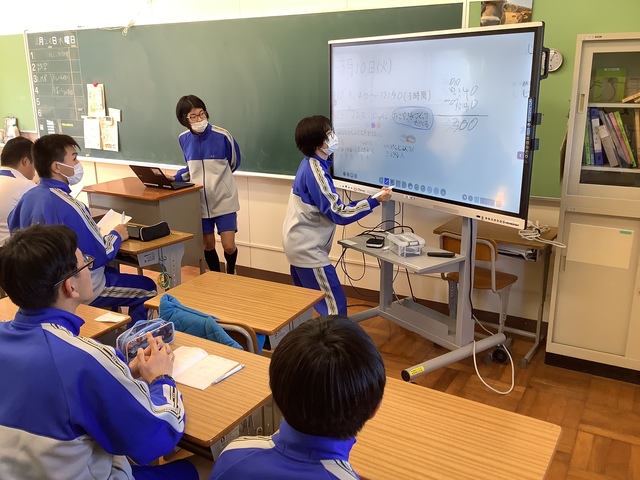 卒業パーティー準備②