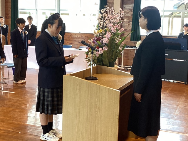 答辞 答辞