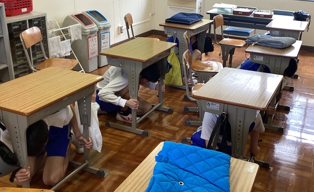 防災訓練①