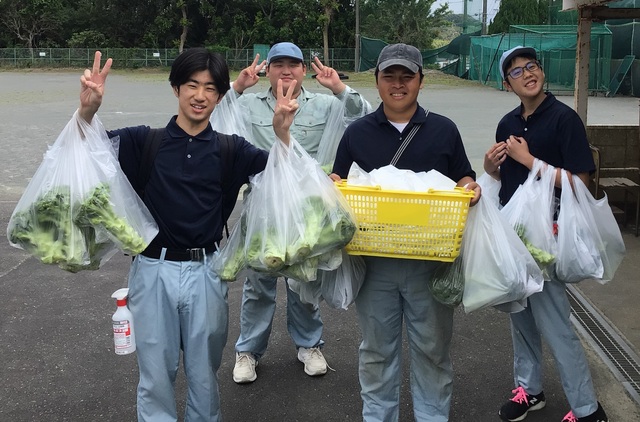 しぶき祭当日農園芸班①