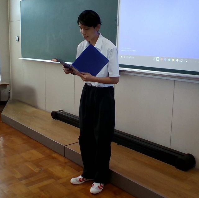 夏休みチャレンジ発表①