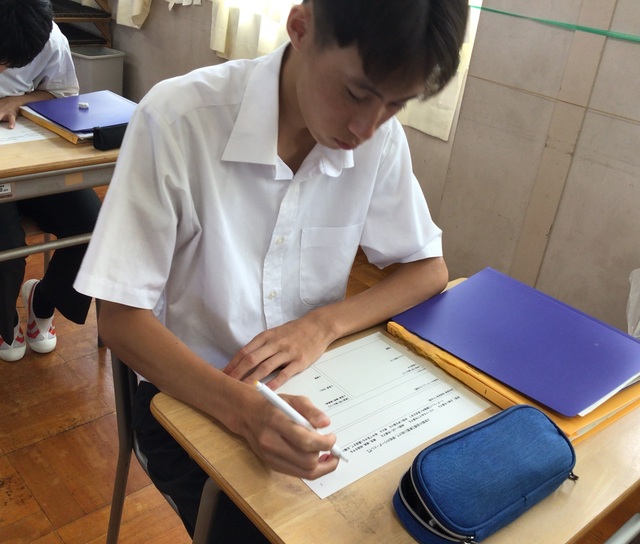 ２学期の目標決め②